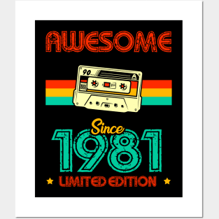 Awesome since 1981 Limited Edition Posters and Art